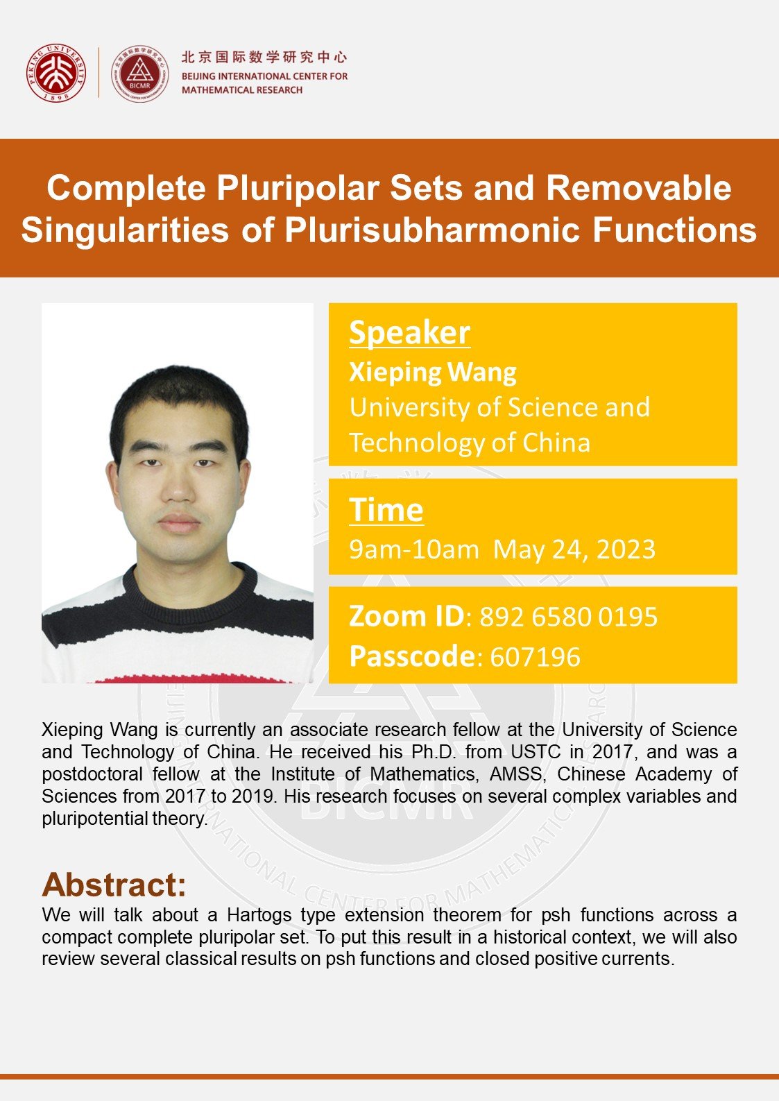 Xieping Wang (Univ