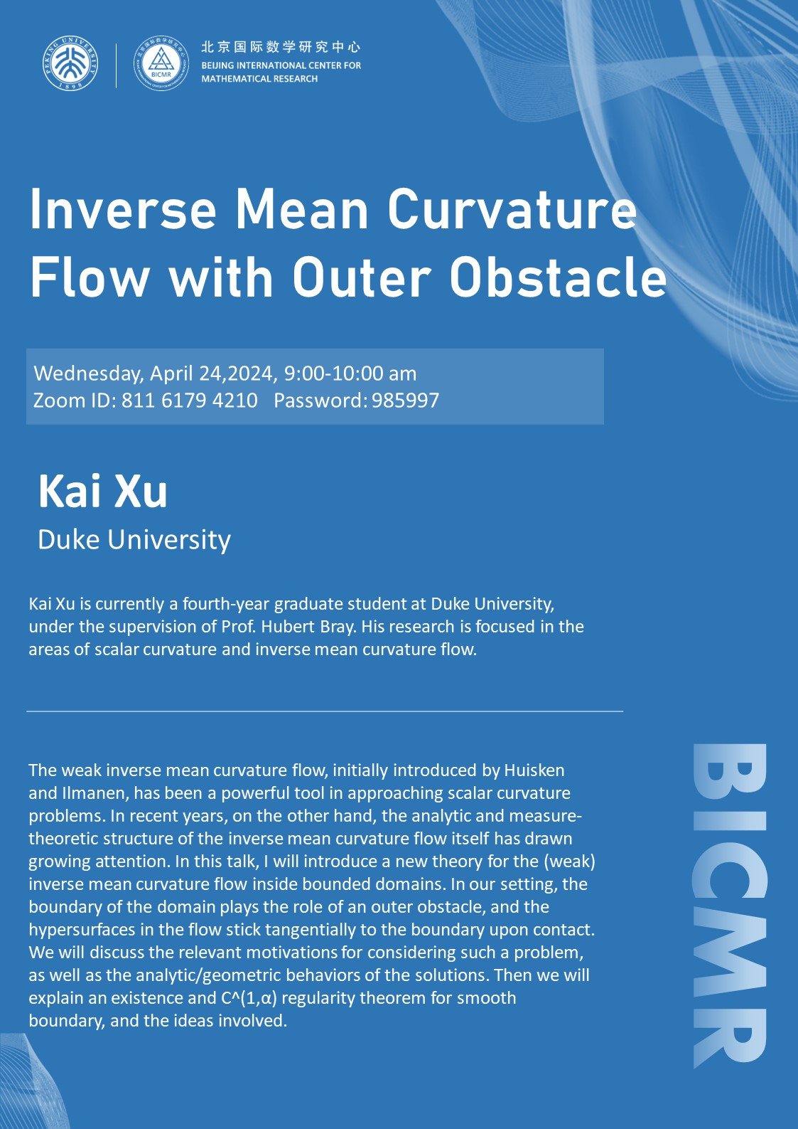 Kai Xu (Duke Unive