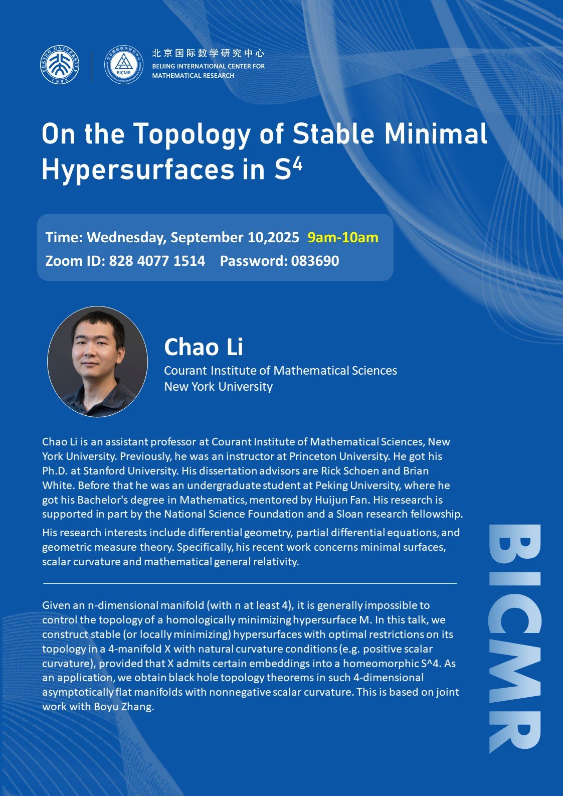 Chao Li (Courant I